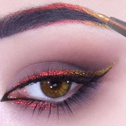 Waterproof Diamond Shiny Green Eyeliner Pencil
