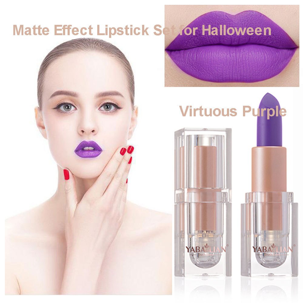 Matte Lipstick Christmas Halloween Party Lip Make Up