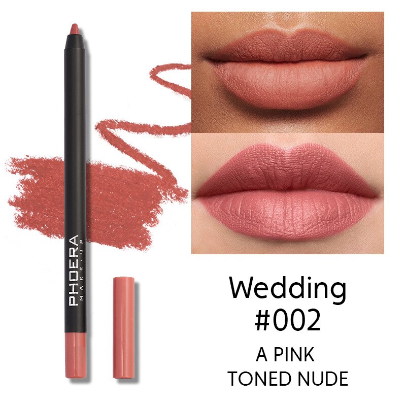 Nude Brown Lipliner Lipstick Pencil Cosmetics