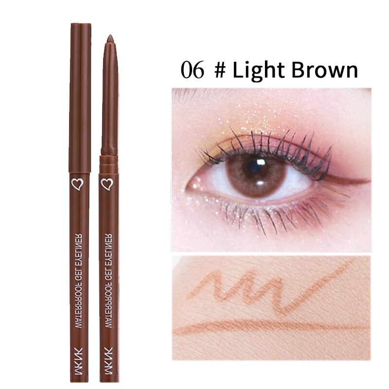 Matte Eyeliner Gel Pencil Waterproof Eyes Makeup