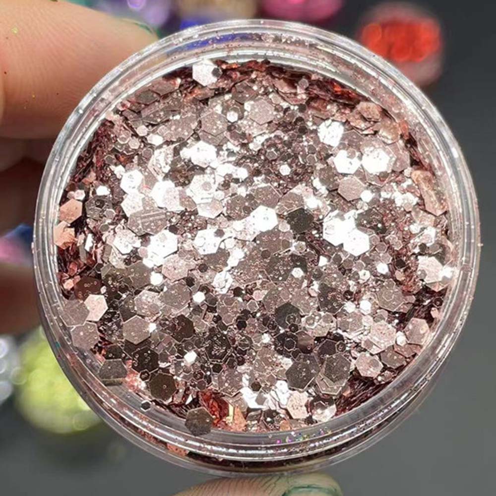 10g/Bag Iridescent Art Glitter Sequins Holographic Nail