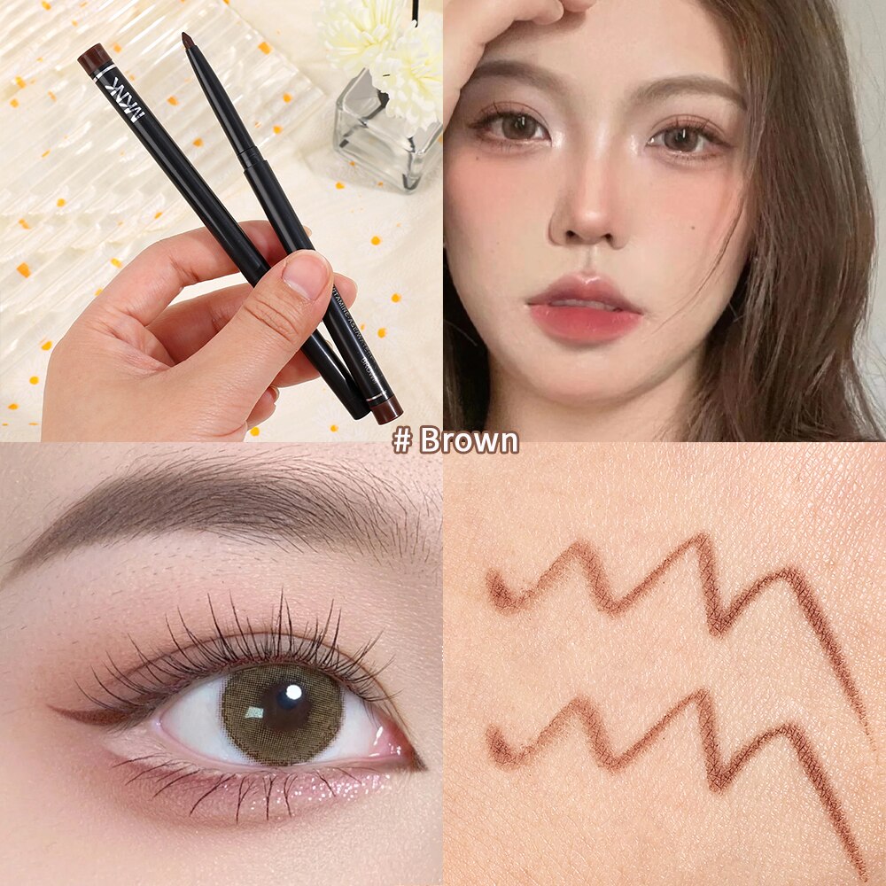 Waterproof Black Brown Liquid Eyeliner Pen