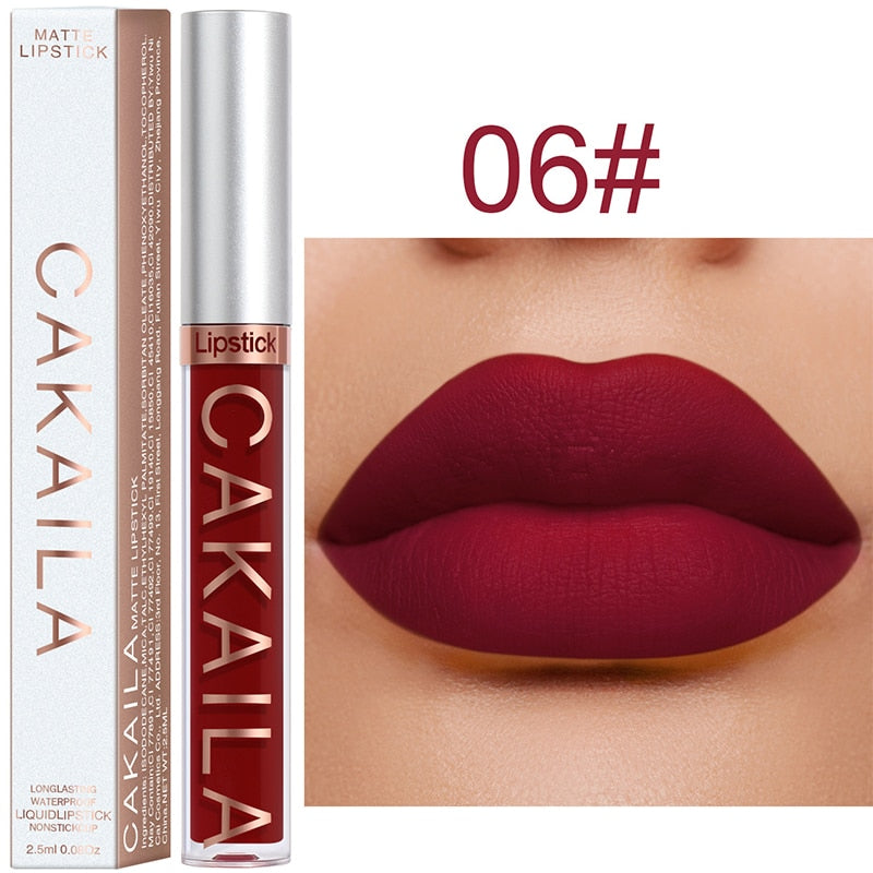 Sexy Velvet Matte Gloss Liquid Lipstick