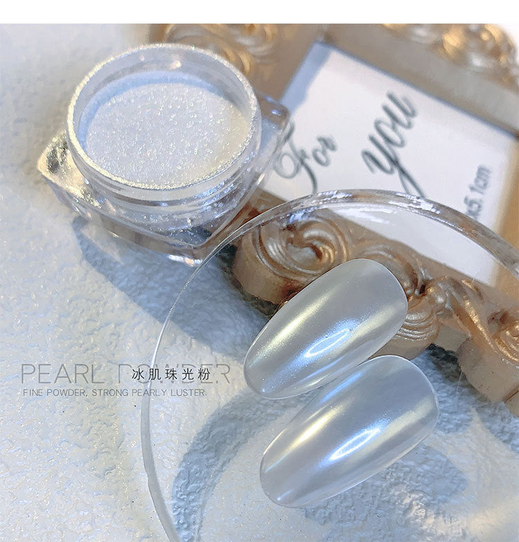 1Jar Crystal Diamond Powder Rainbow Shiny Nail