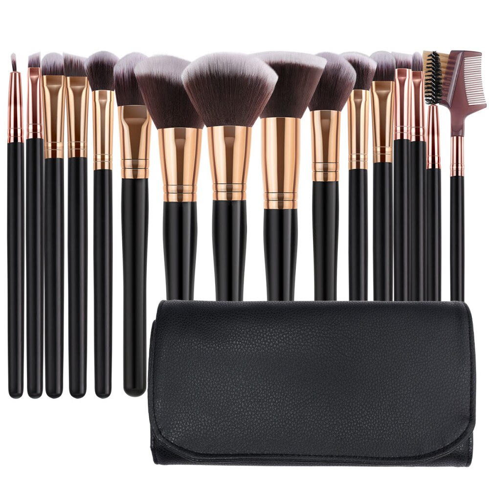 16pcs Makeup Brushes Set Soft Fluffy