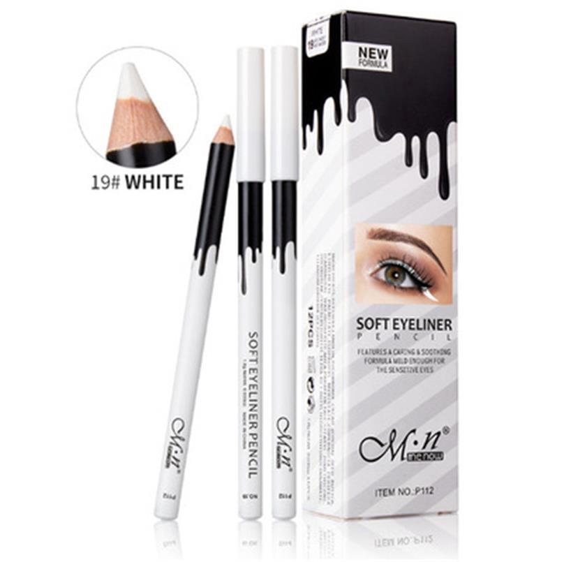 1PC White Eyeliner Pen Waterproof