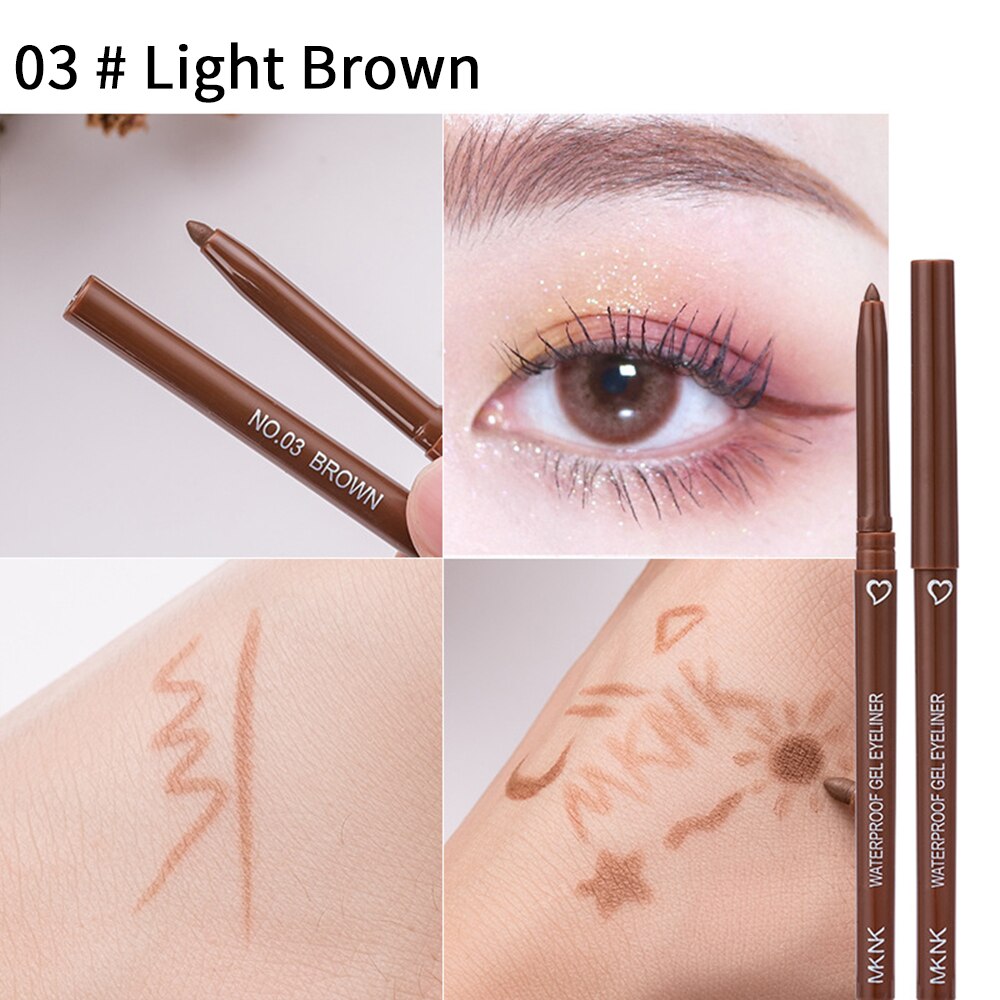 Black Brown Quick-drying Eyeliner Waterproof