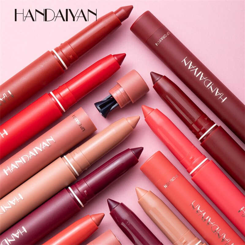 Lipstick 12 Colors Stylish Waterproof Lip Liner