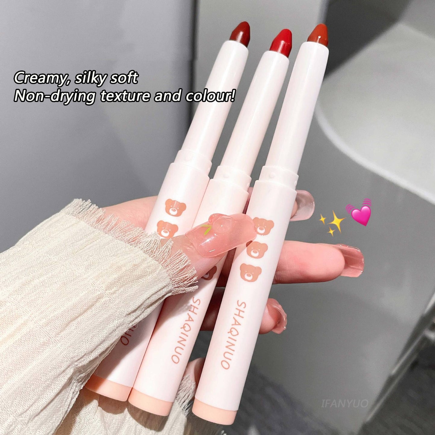 6 Colors Nude Velvet Matte Lipstick Nude