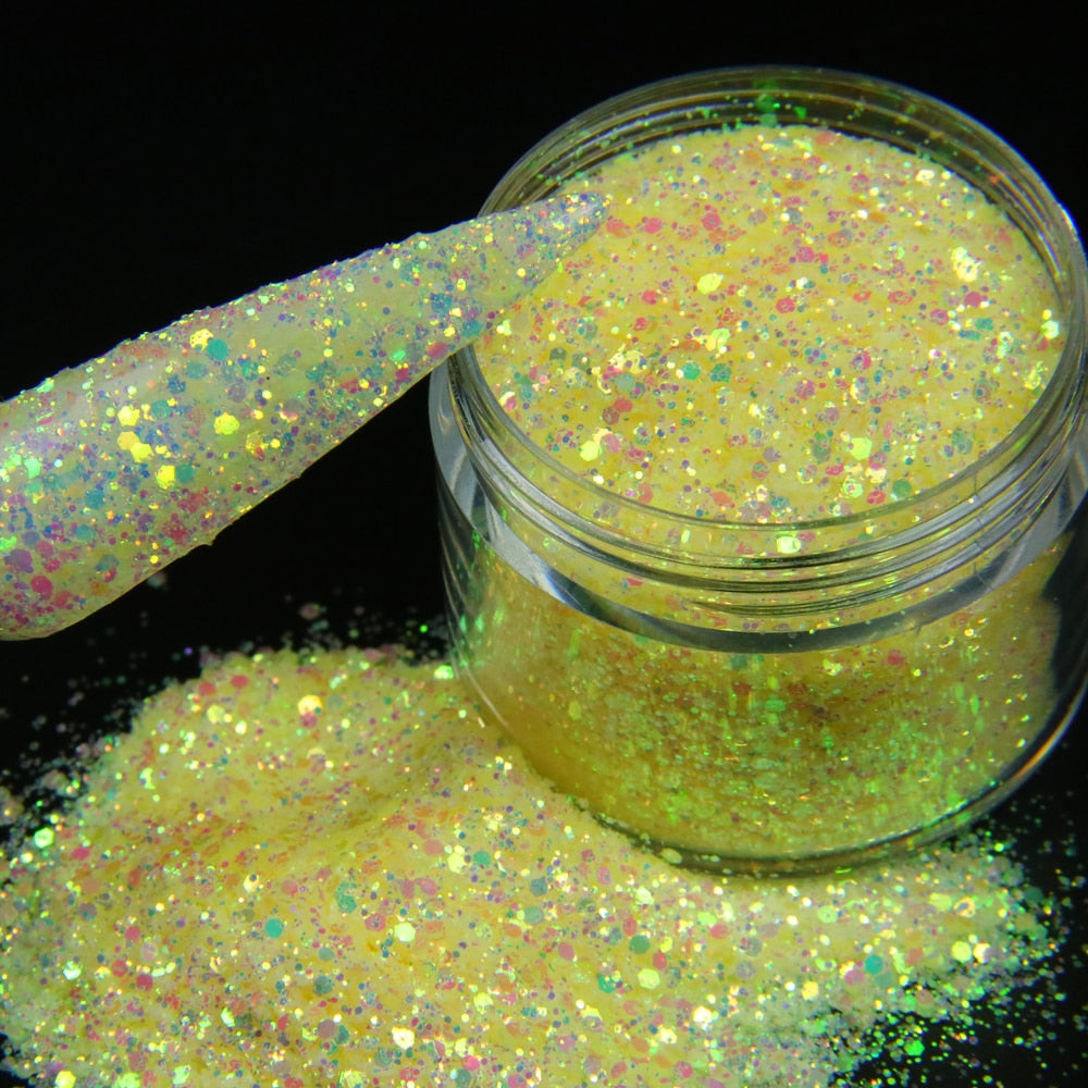 10g UV Color Changing Glitter  Mixed Nail