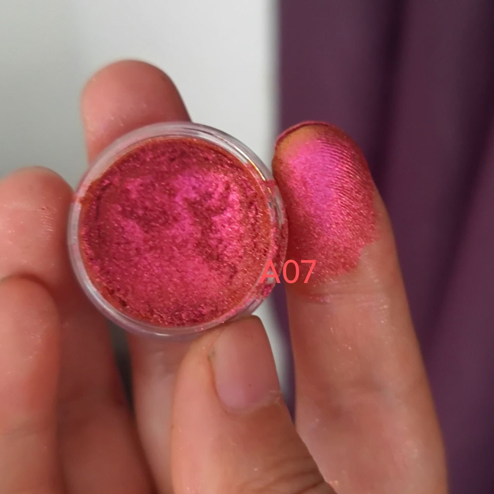 1Jar Crystal Diamond Powder Rainbow Shiny Nail