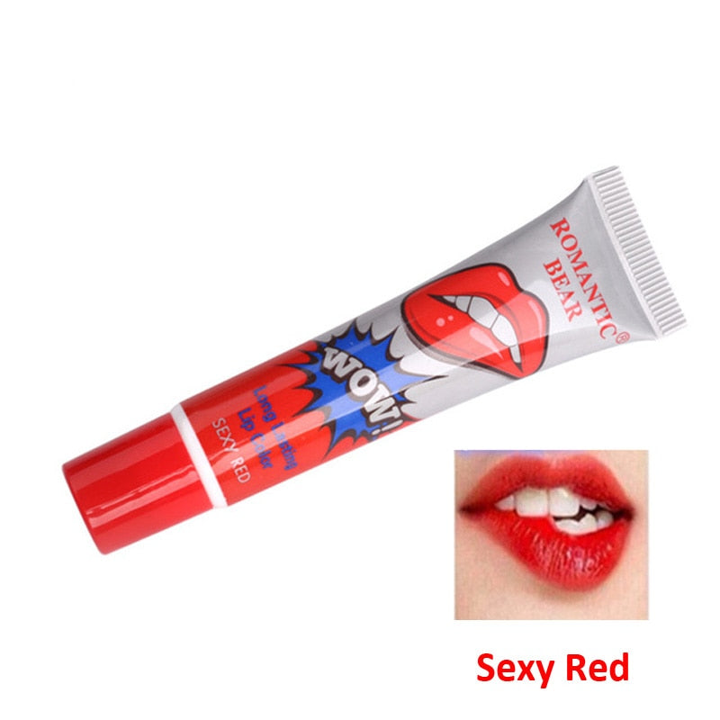 Romantic Bear 6 Colors Peel Off Lipstick