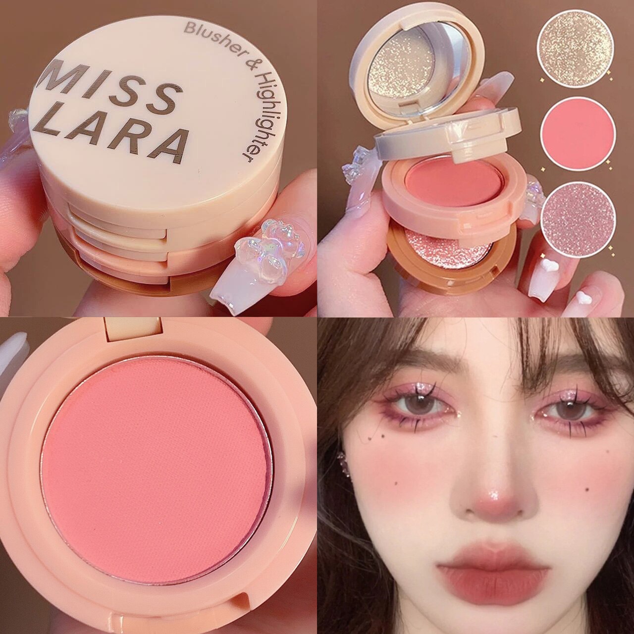 Silkworm Eyeshadow Blush Contour Palette