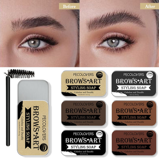 PECOLOVERS Gel Wax Brow Soap Tint Eyebrow Enhancer