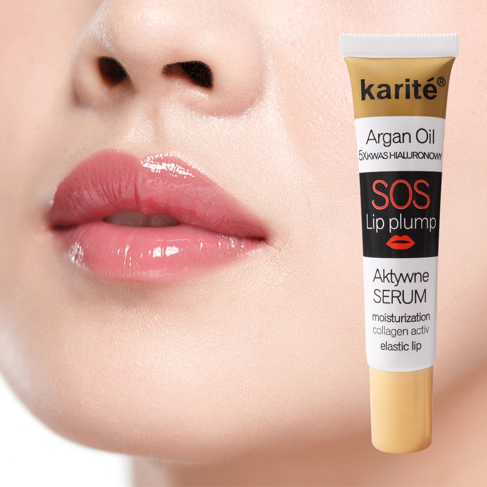 3D Lip Gloss Holographic Lip Plumping Shiny Pearl