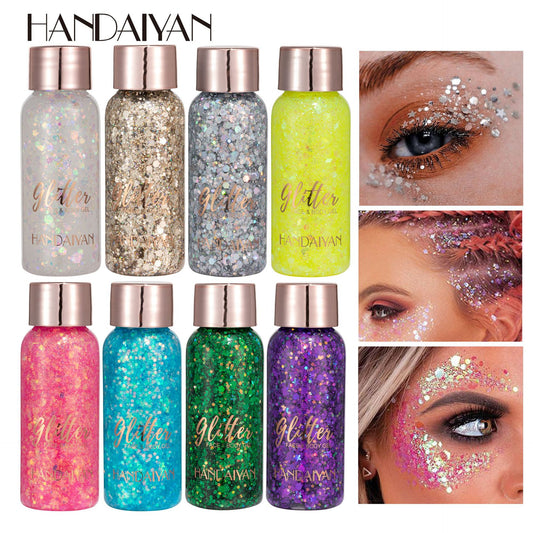 Eye Glitter Nail Face Stickers Cream Diamond Jewels Rhinestones