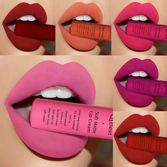 Matte Nude Lipstick Lipkit Pigment Dark Red