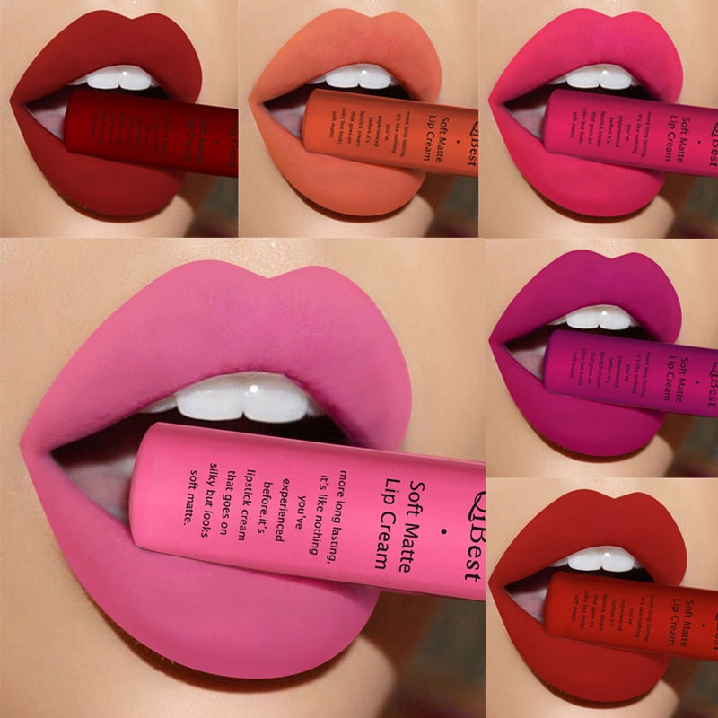 Matte Nude Lipstick Lipkit Pigment Dark Red