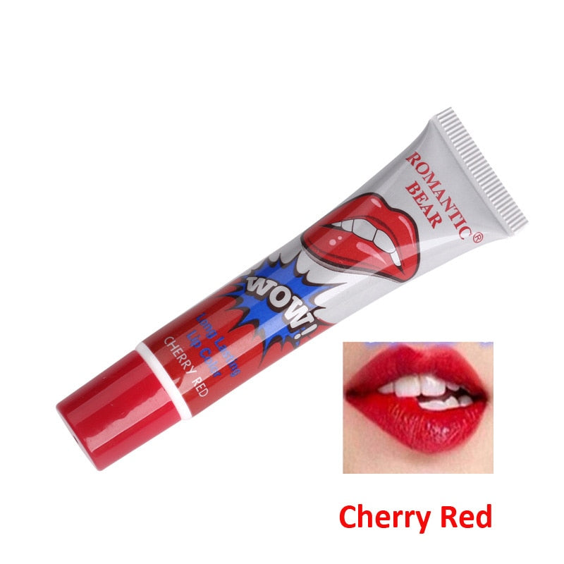 Romantic Bear 6 Colors Peel Off Lipstick