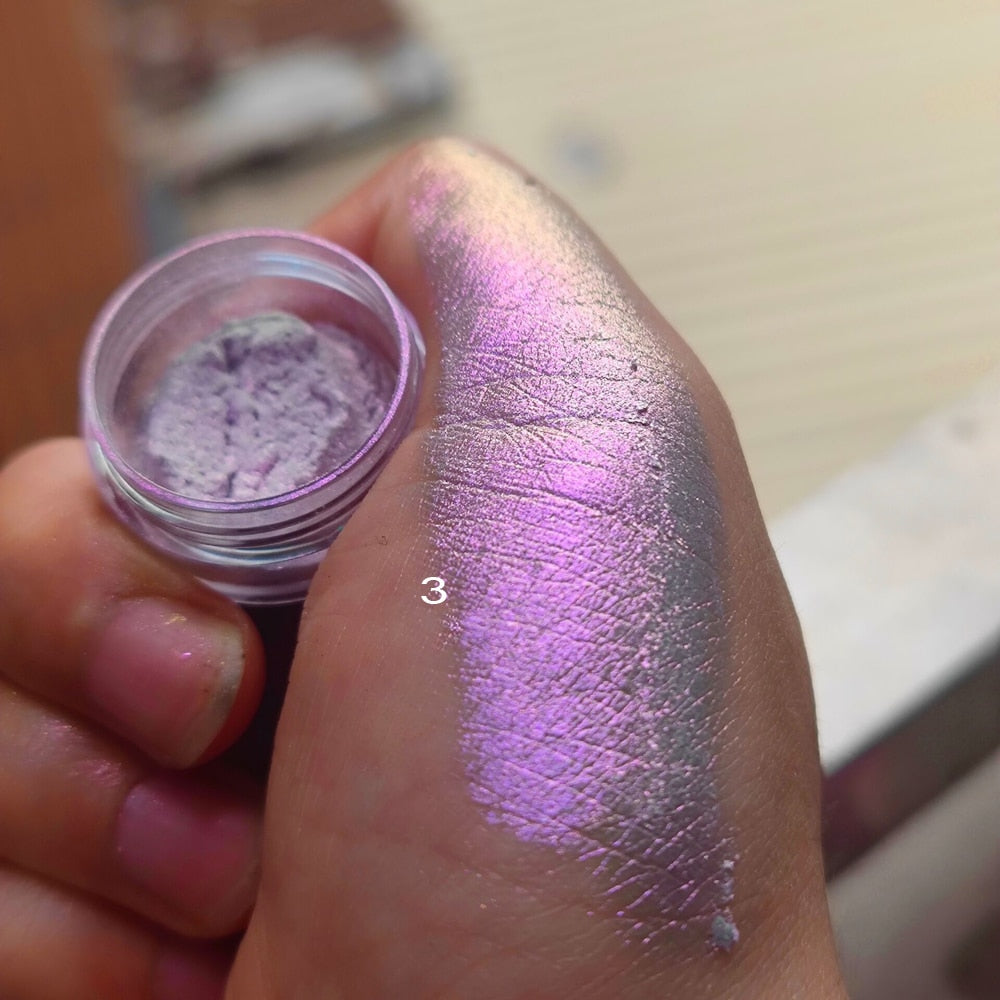 1Jar Crystal Diamond Powder Rainbow Shiny Nail