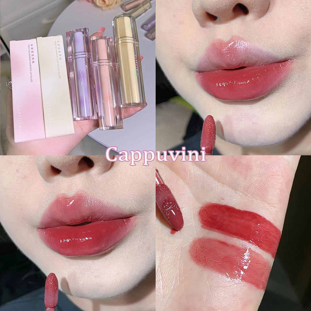 Iced Tea Mirror Lip Glaze Watery Lip