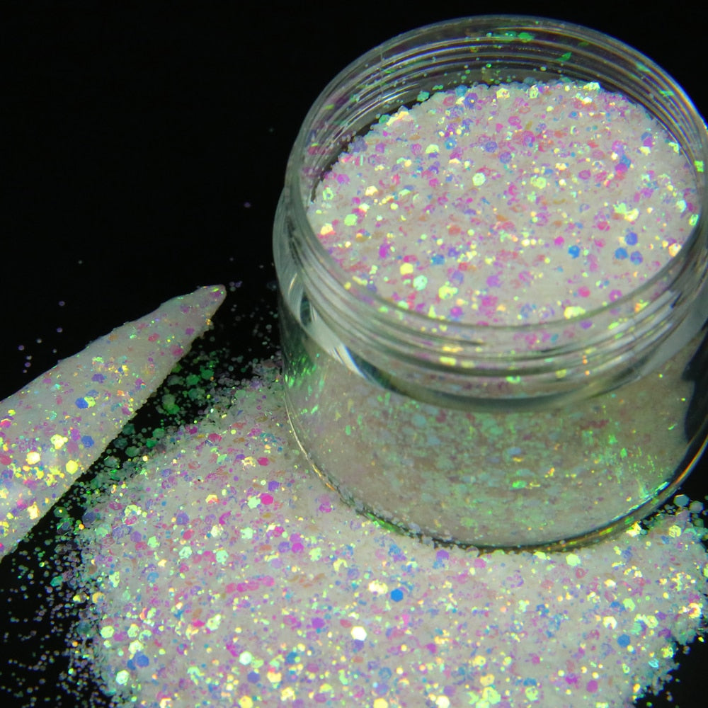 10g UV Color Changing Glitter  Mixed Nail