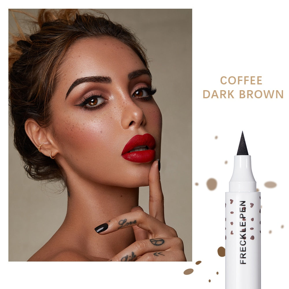 Waterproof Brown Lifelike Freckle Pen Concealer