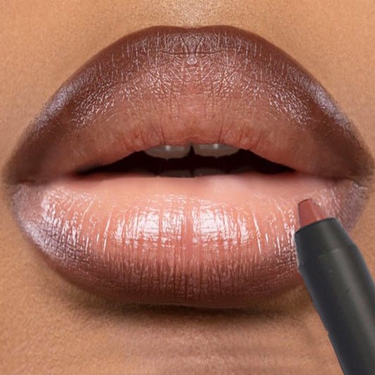 Nude Brown Lipliner Lipstick Pencil Cosmetics