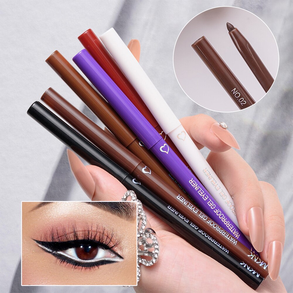 Black Brown Quick-drying Eyeliner Waterproof
