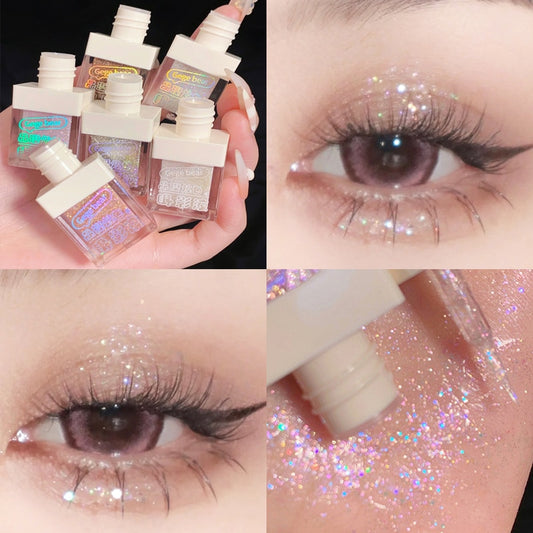 Sequins Liquid Eyeshadow, Eyeliner, Eye Makeup Cosmetics