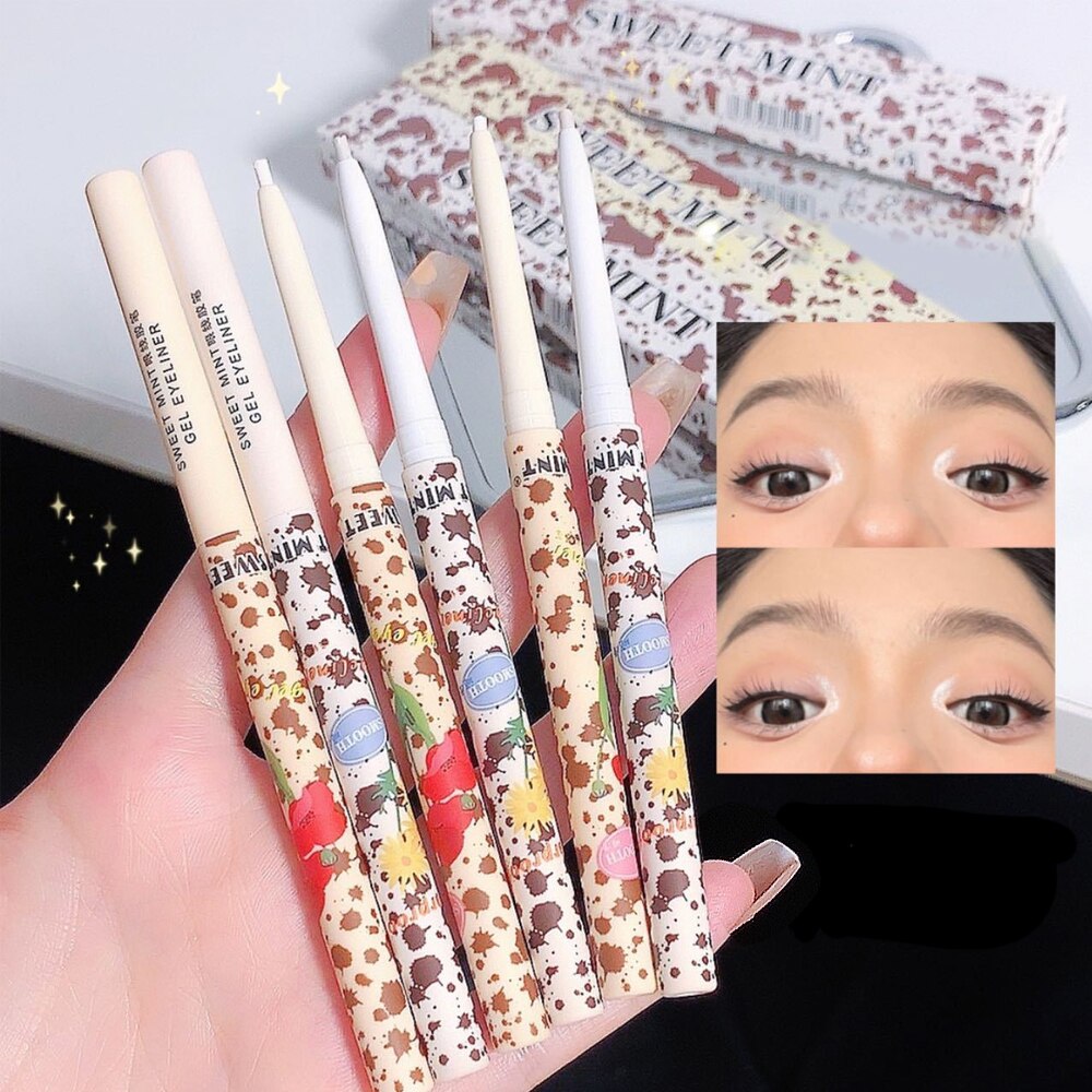 Pearlescent White Eyeliner Gel Pencil