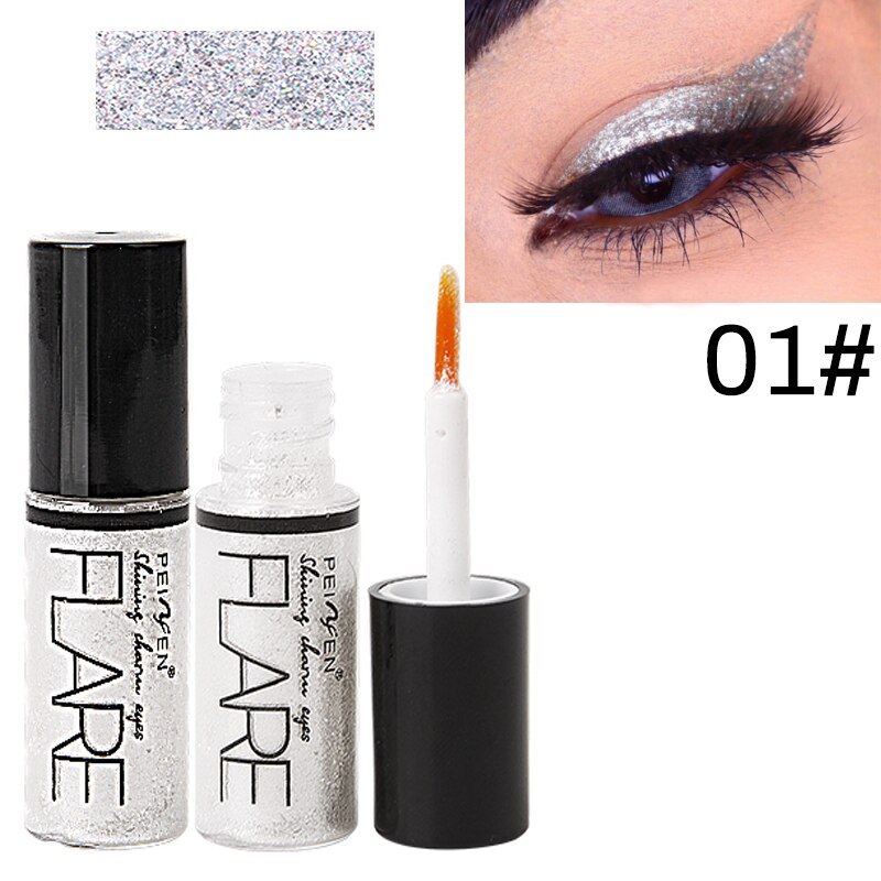5 Colors Waterproof Glitter Liquid Eyeliner