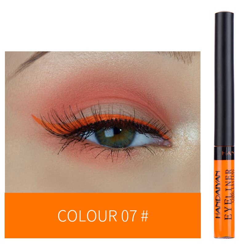 12 Colors Colorful Liquid Eyeliner Pen
