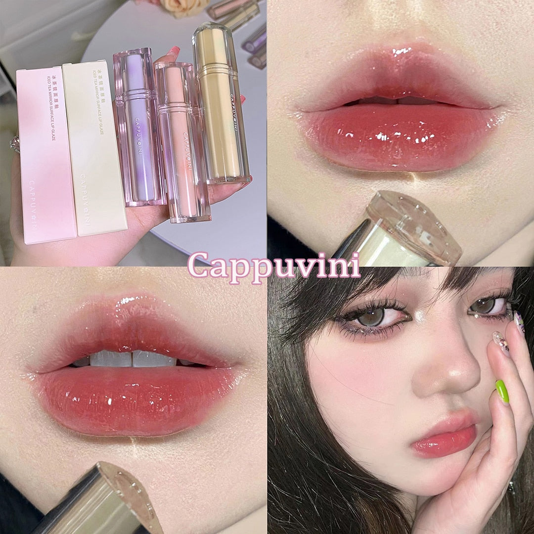 Iced Tea Mirror Lip Glaze Watery Lip