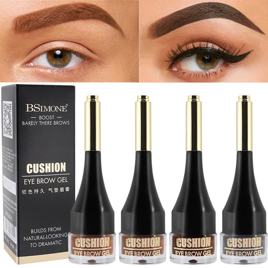 Air Cushion Eyebrow Cream Enhancers Waterproof Dyeing Brow