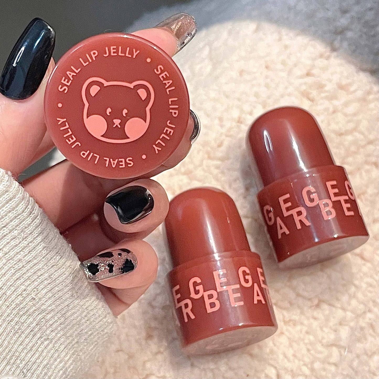 Water Light Jelly Stamp Lip Gloss Hydrating Liquid Lip Glaze Korean Toothed Lips Makeup Cosmetics Lip Moisturizer Tint Lipsticks