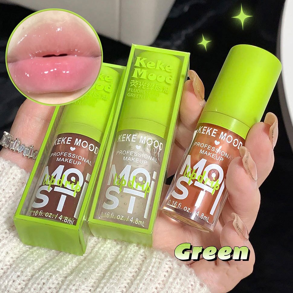 Moisturizing Glass Lip Gloss Crystal Jelly Glitter