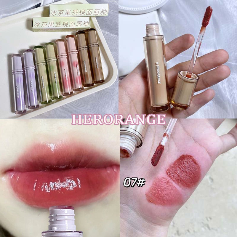 Iced Tea Mirror Lip Glaze Watery Lip