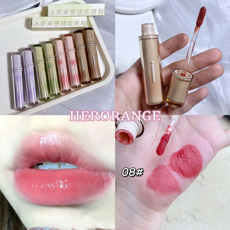 Iced Tea Mirror Lip Glaze Watery Lip