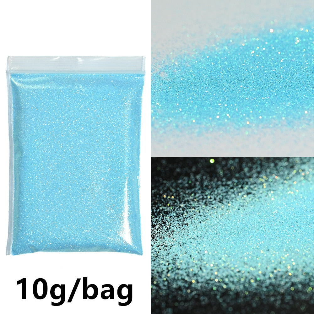 10g UV Color Changing Glitter  Mixed Nail