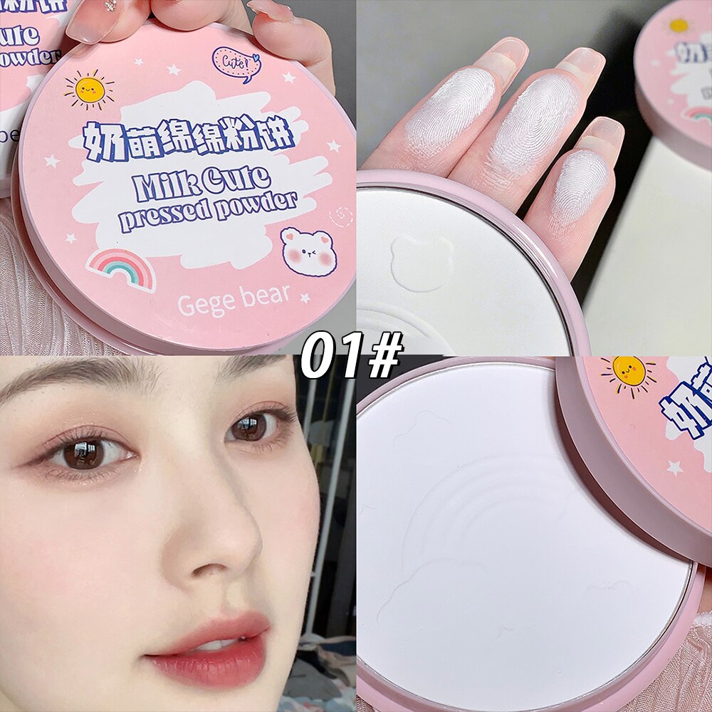 Waterproof Face Setting Pressed Powder