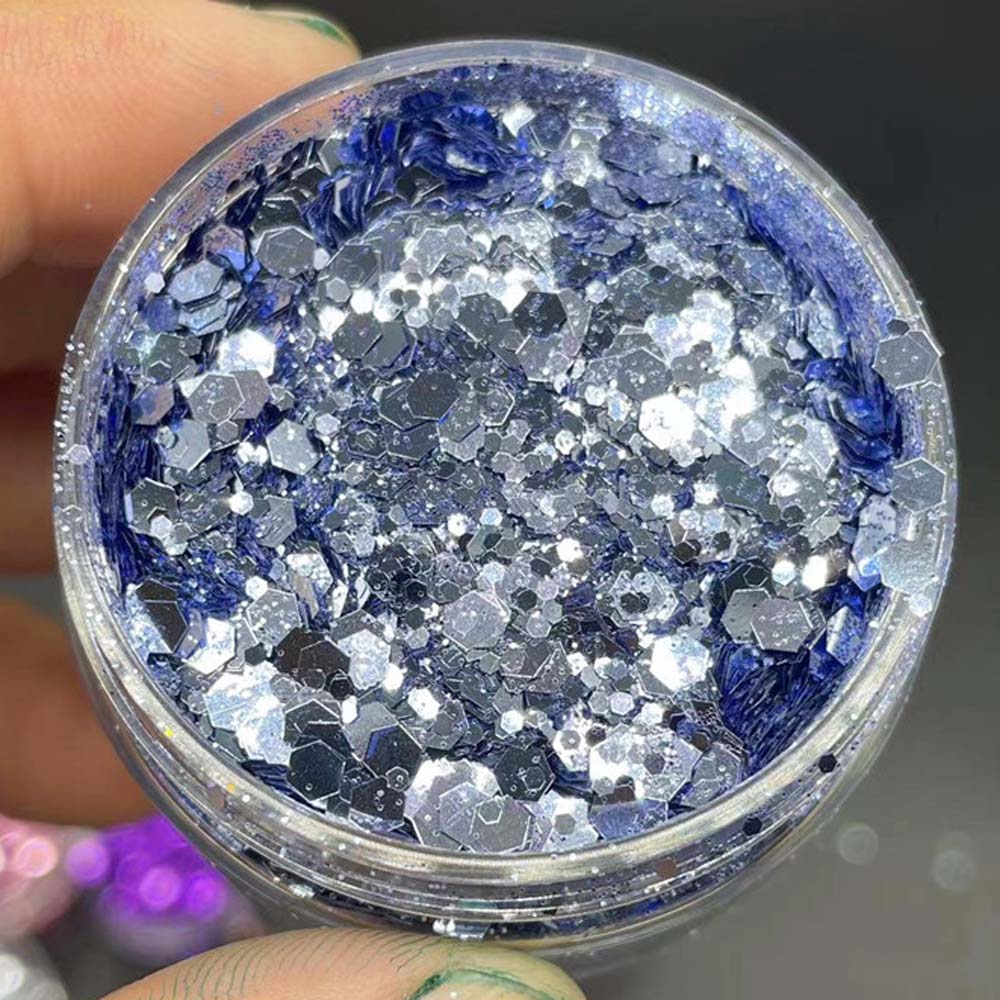 10g/Bag Iridescent Art Glitter Sequins Holographic Nail