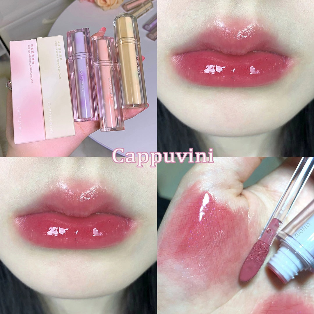 Iced Tea Mirror Lip Glaze Watery Lip