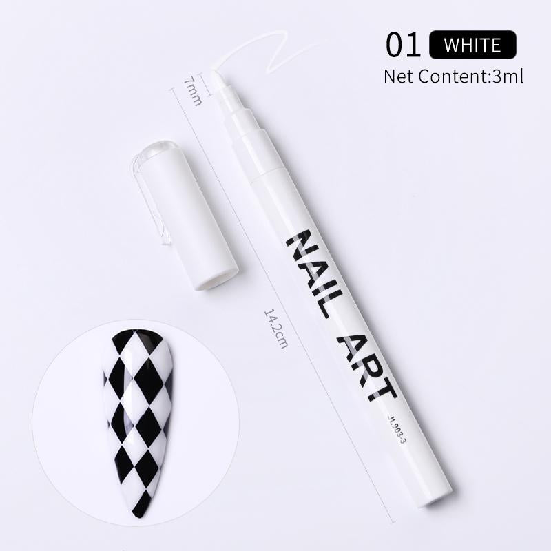 1 Pc Waterproof Nail Art Graffiti Pen