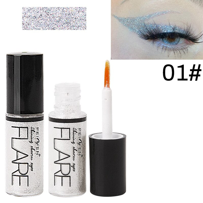 5 Colors Waterproof Glitter Liquid Eyeliner