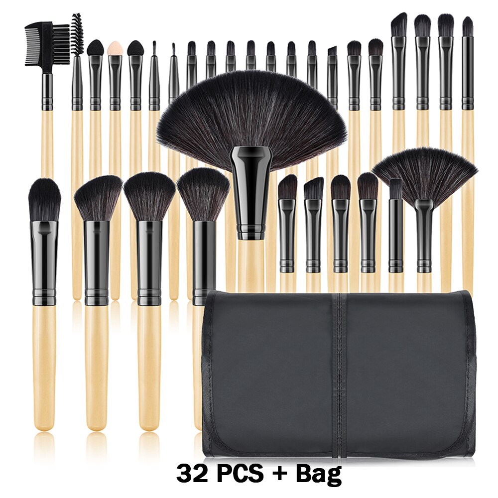 13PCS Makeup Brushes Set Eye Shadow Foundation
