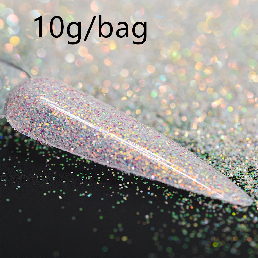 10g UV Color Changing Glitter  Mixed Nail