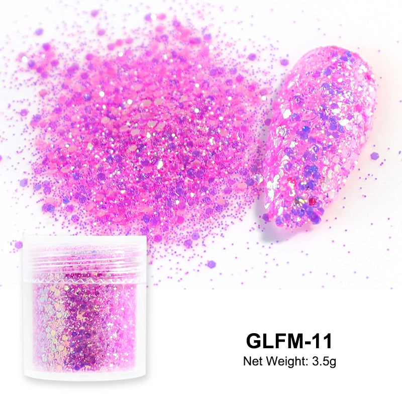 3.5g Iridescent Sugar Nail Glitter