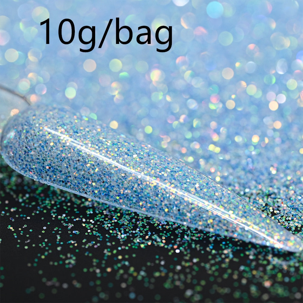 10g UV Color Changing Glitter  Mixed Nail