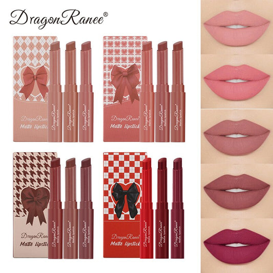 12 Color Matte Lipstick Nude Pink Matte